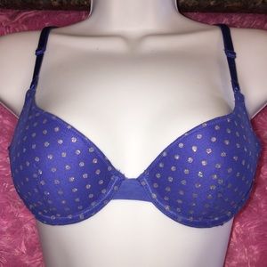 Victoria Secret push up U/W bra. 32B